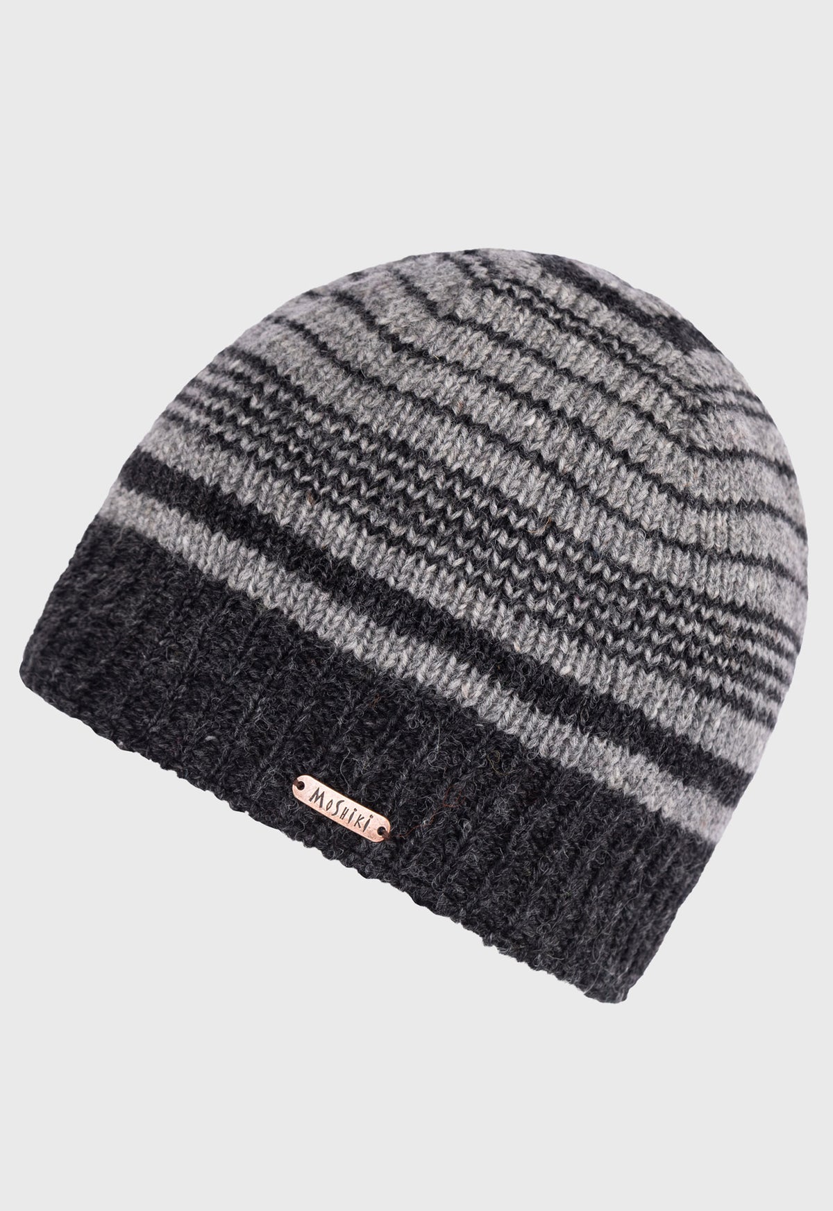 Chuli Beanie – Strickmütze aus 100 % Wolle mit unregelmäßigem Streifenmuster Chuli Beanie – Strickmütze aus 100 % Wolle mit unregelmäßigem Streifenmuster