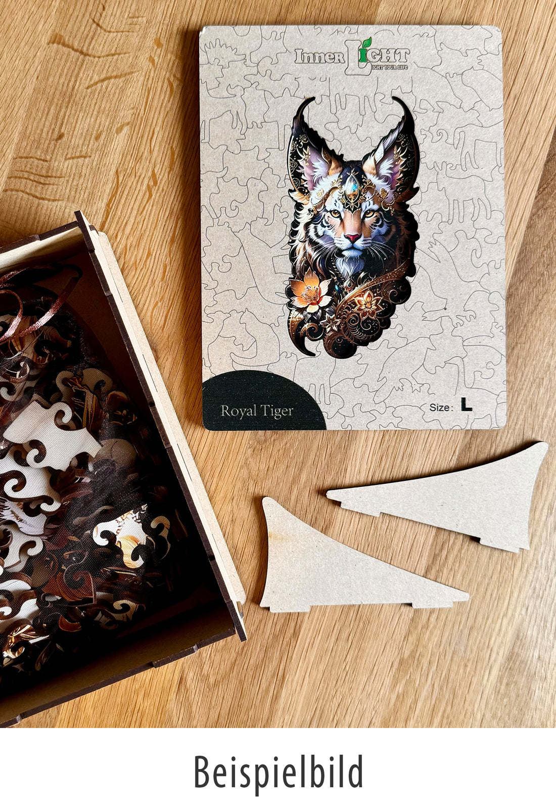 Elephant Tribe – Detailreiches Elefantenmotiv als hochwertiges Holzpuzzle Elephant Tribe – Detailreiches Elefantenmotiv als hochwertiges Holzpuzzle