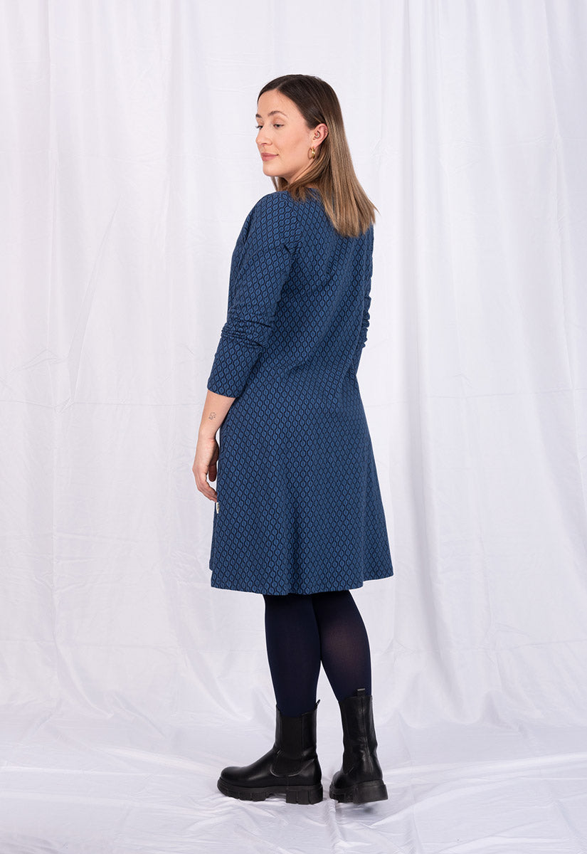 Long sleeve dress - GOTS certified - GD01W23 Long sleeve dress - GOTS certified - GD01W23