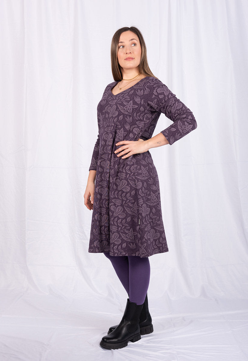 Long sleeve dress - GOTS certified - GD01W23 Long sleeve dress - GOTS certified - GD01W23