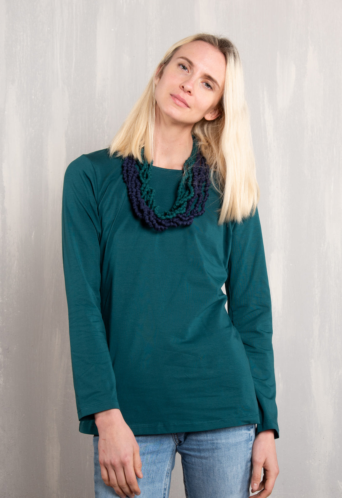 GT01W00 – Figurbetontes Langarmshirt aus GOTS Bio-Baumwolle GT01W00 – Figurbetontes Langarmshirt aus GOTS Bio-Baumwolle