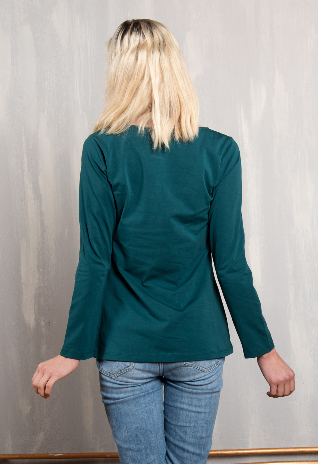 GT01W00 – Figurbetontes Langarmshirt aus GOTS Bio-Baumwolle GT01W00 – Figurbetontes Langarmshirt aus GOTS Bio-Baumwolle