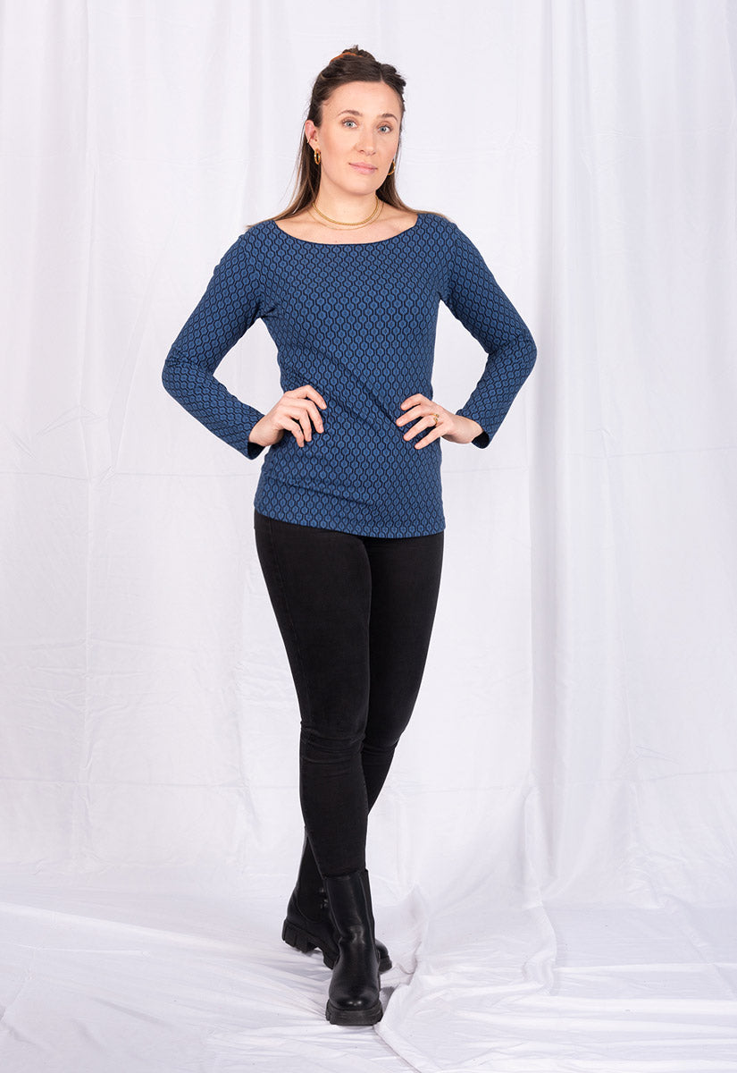 Tight longsleeve top - GOTS certified - GT05W23 Tight longsleeve top - GOTS certified - GT05W23