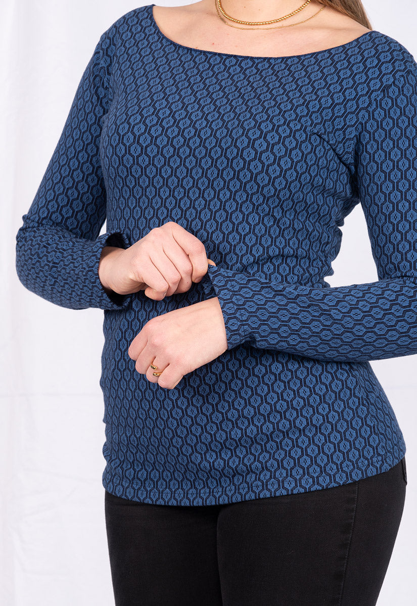 Tight longsleeve top - GOTS certified - GT05W23 Tight longsleeve top - GOTS certified - GT05W23