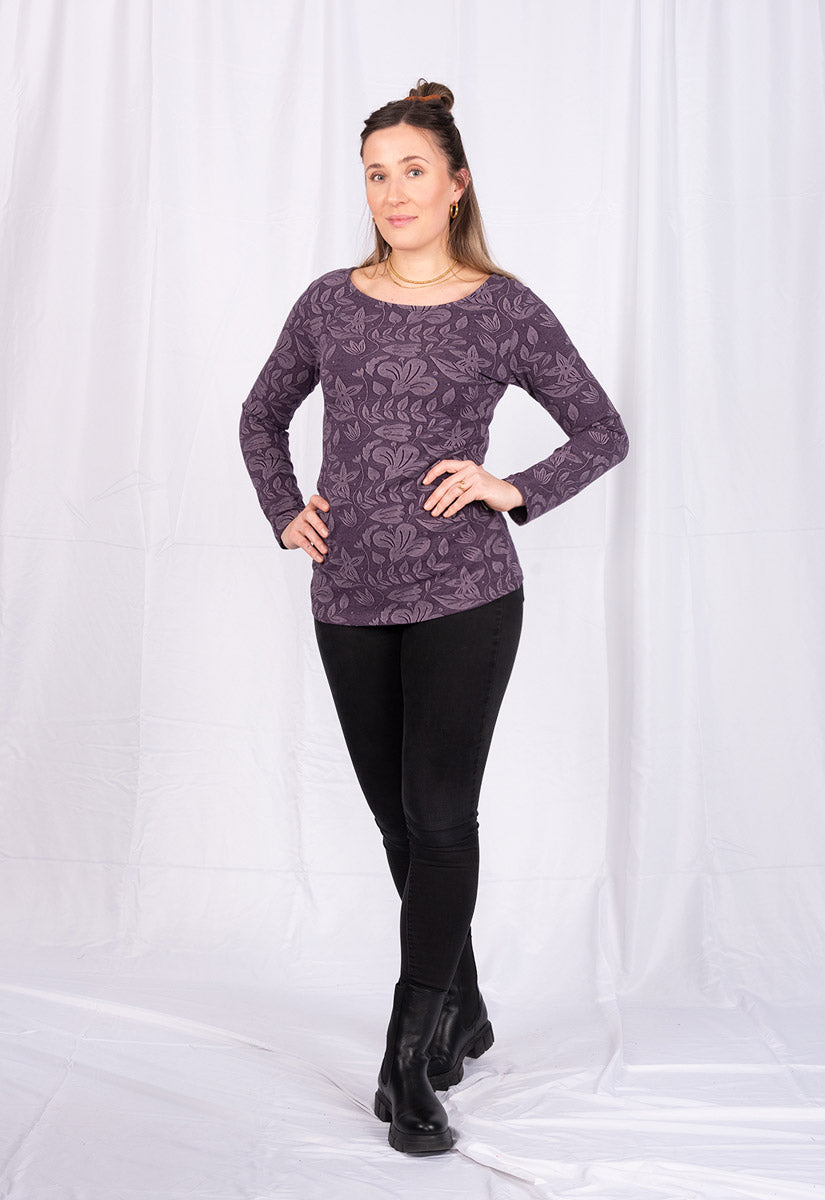 Tight longsleeve top - GOTS certified - GT05W23 Tight longsleeve top - GOTS certified - GT05W23