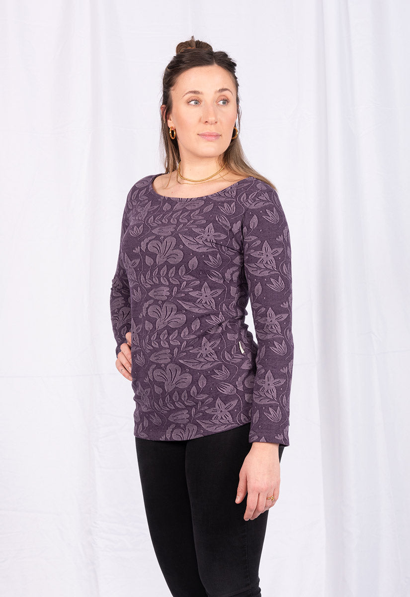 Tight longsleeve top - GOTS certified - GT05W23 Tight longsleeve top - GOTS certified - GT05W23