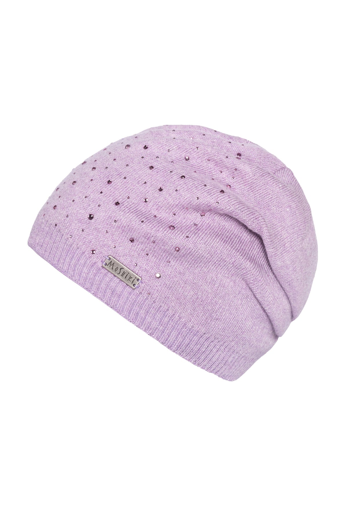 Jannu Beanie – Weiche Long Beanie mit Kaschmir und funkelnden Glassteinen Jannu Beanie – Weiche Long Beanie mit Kaschmir und funkelnden Glassteinen