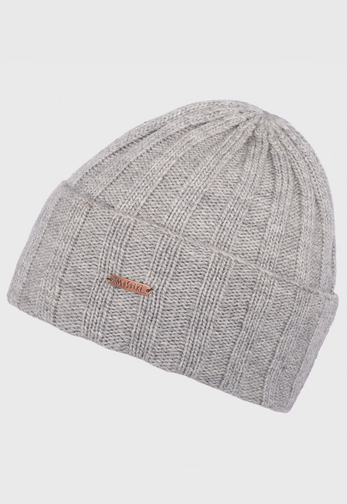 Kaski Beanie – Klassische Strickmütze aus 100 % Wolle mit breitem Umschlag Kaski Beanie – Klassische Strickmütze aus 100 % Wolle mit breitem Umschlag