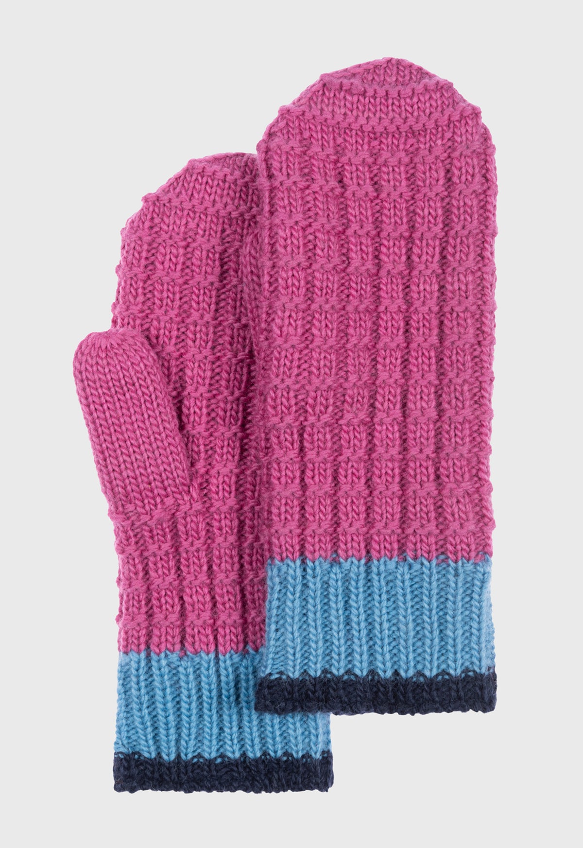 Magta Mittens – strukturierte Wollfäustlinge mit Bio-Fleece Magta Mittens – strukturierte Wollfäustlinge mit Bio-Fleece