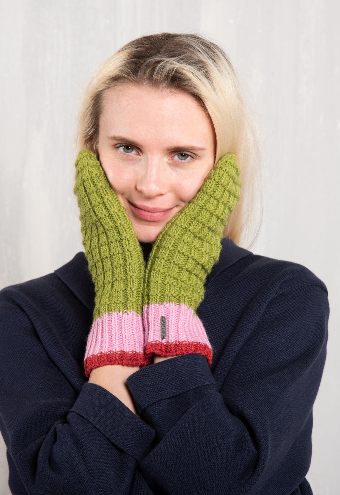 Magta Mittens – strukturierte Wollfäustlinge mit Bio-Fleece Magta Mittens – strukturierte Wollfäustlinge mit Bio-Fleece