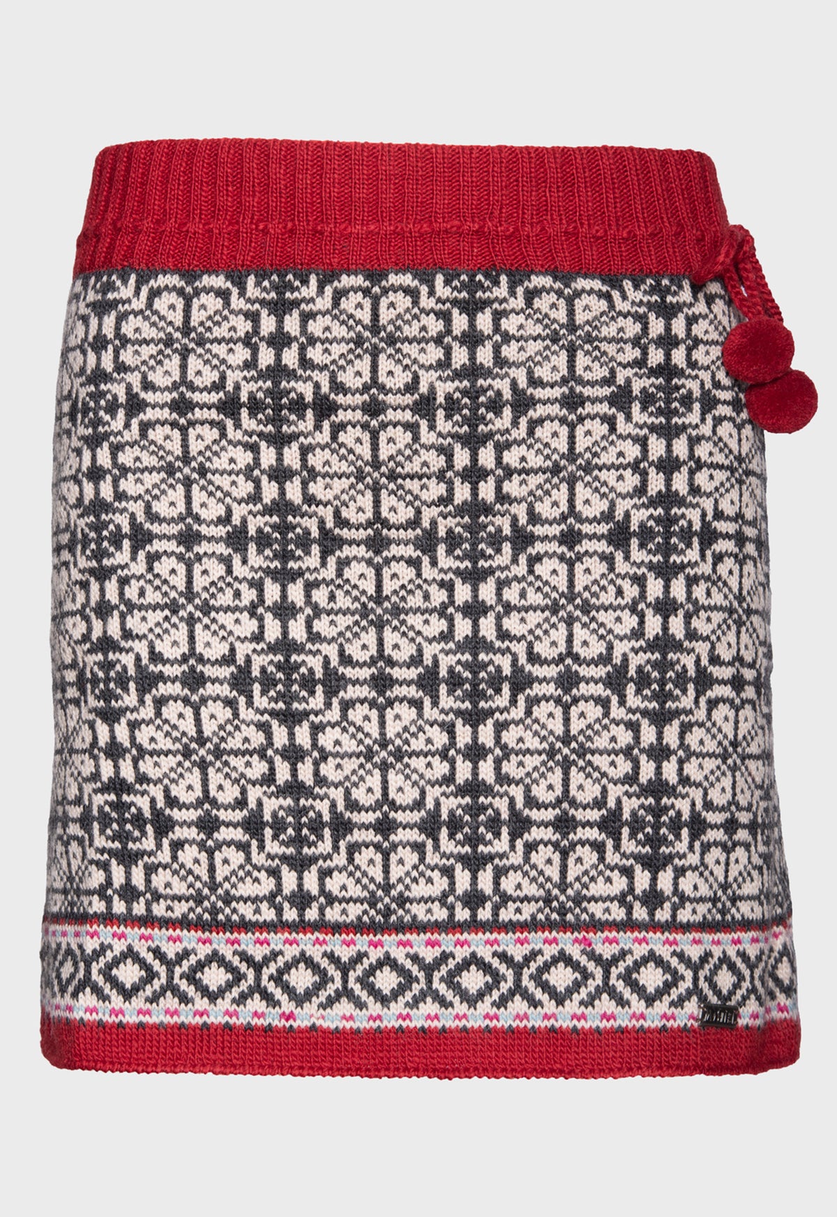 Menaa Skirt – Wollrock mit Schneeflockenmuster & elastischem Futter Menaa Skirt – Wollrock mit Schneeflockenmuster & elastischem Futter