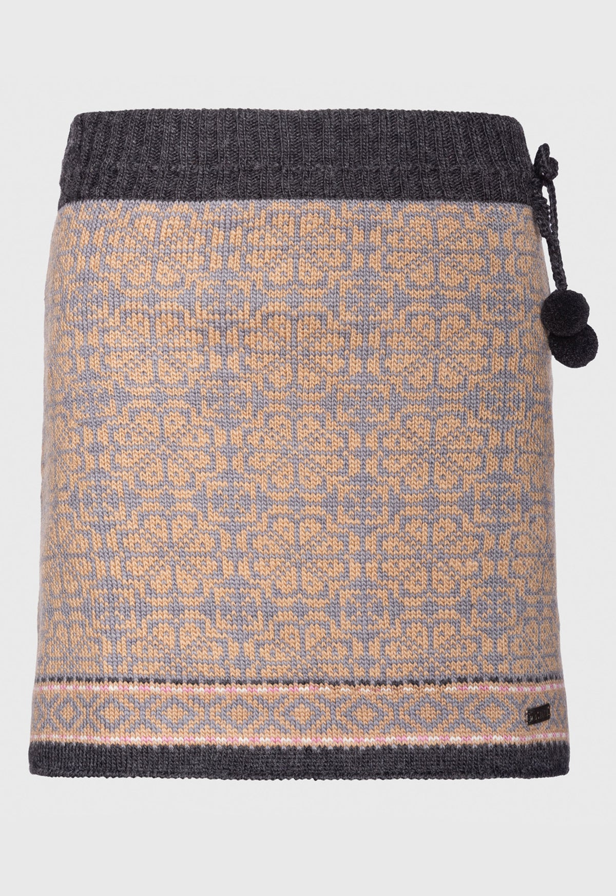 Menaa Skirt – Wollrock mit Schneeflockenmuster & elastischem Futter Menaa Skirt – Wollrock mit Schneeflockenmuster & elastischem Futter