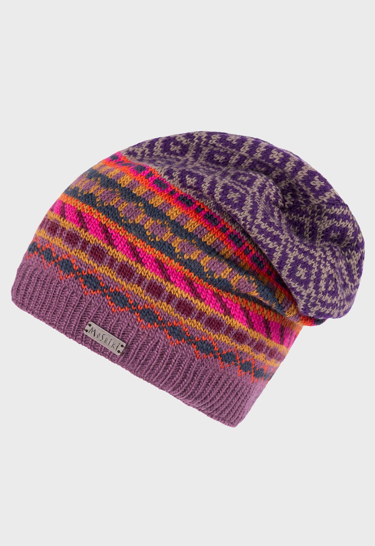 Miranya Beanie – gemusterte Wollmütze mit Bio-Baumwoll-Fleece Miranya Beanie – gemusterte Wollmütze mit Bio-Baumwoll-Fleece