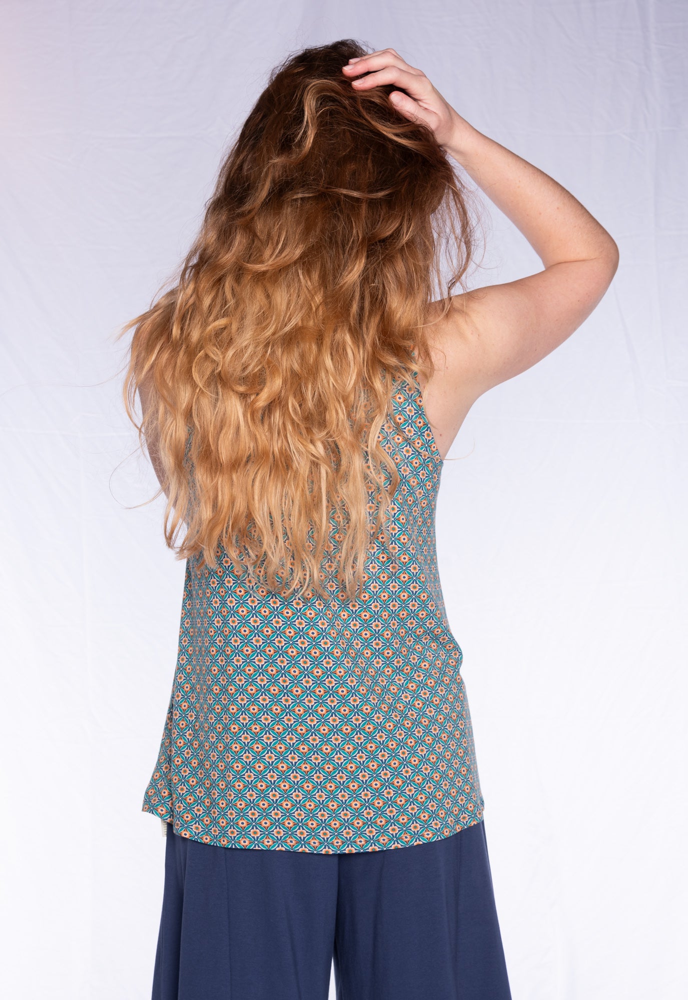 Printed tank top - S24Top-V4 Printed tank top - S24Top-V4