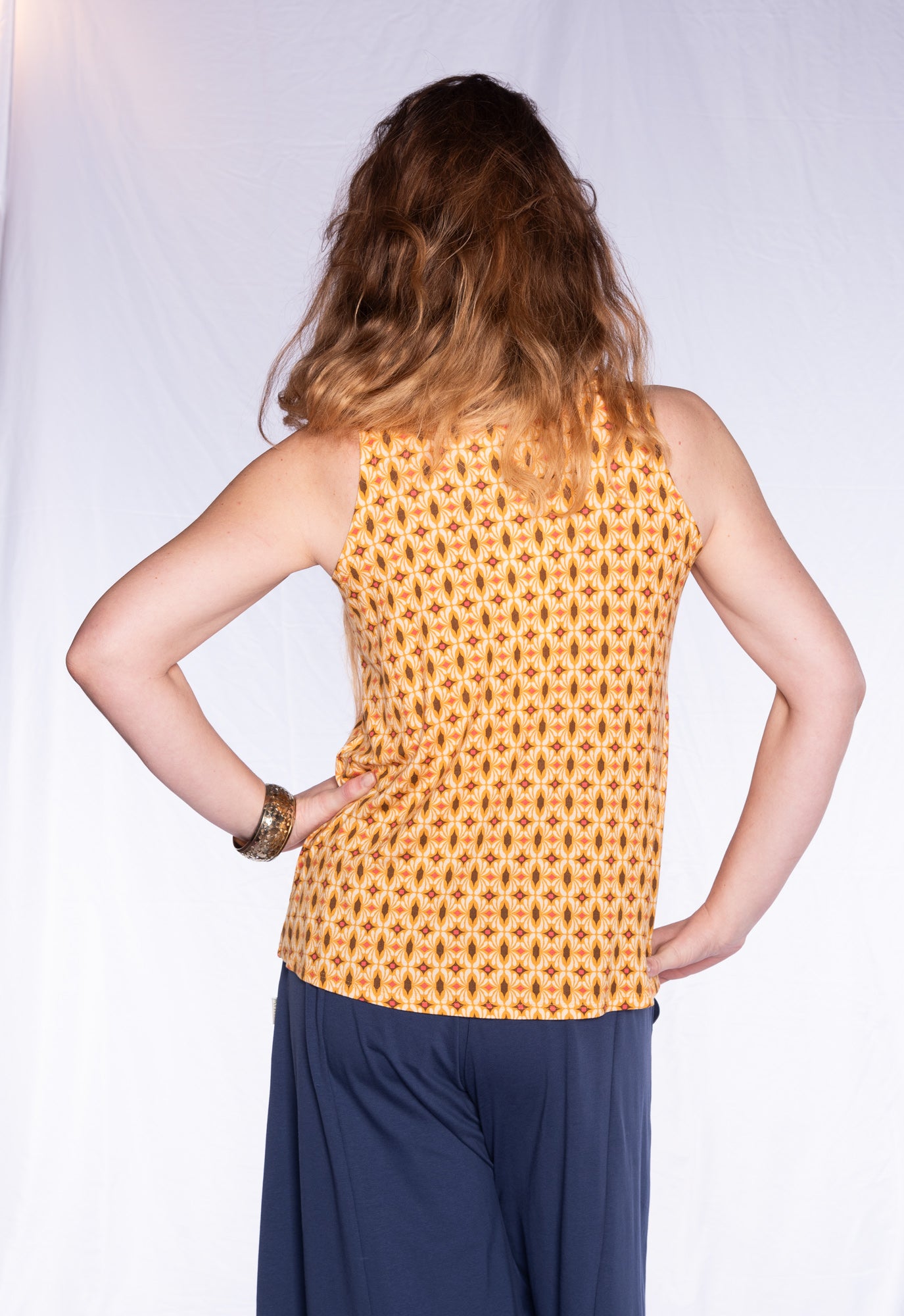 Printed tank top - S24Top-V4 Printed tank top - S24Top-V4