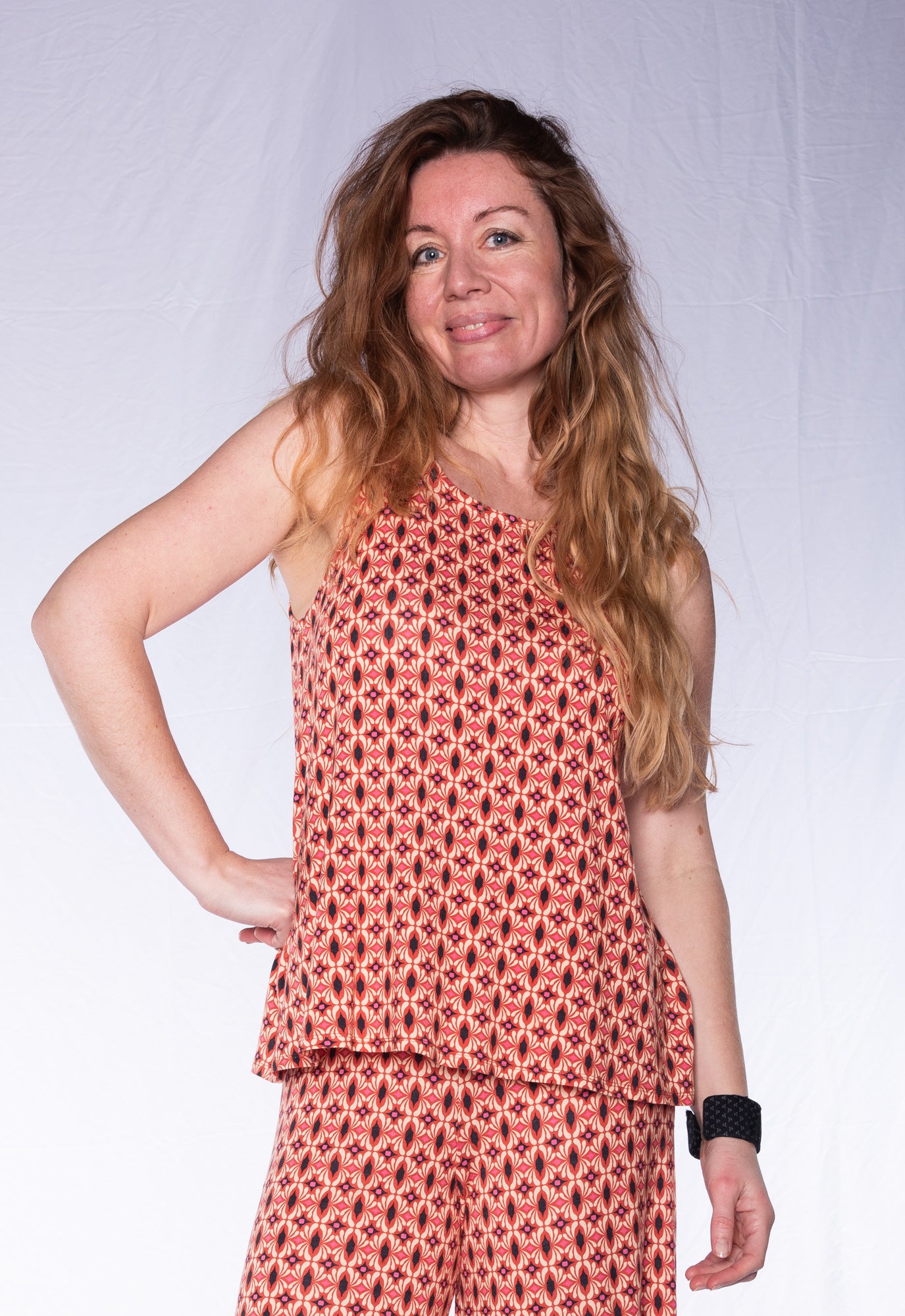 Printed tank top - S24Top-V4 Printed tank top - S24Top-V4