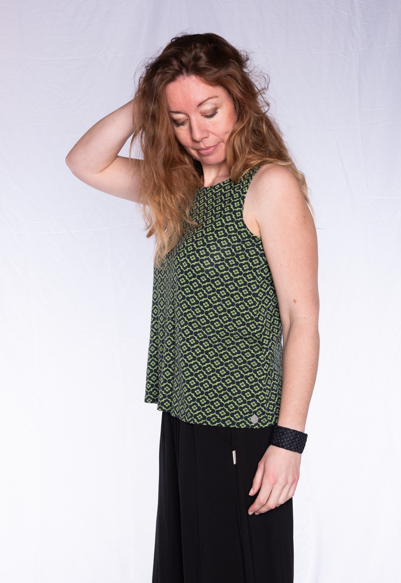 Printed tank top - S24Top-V4 Printed tank top - S24Top-V4