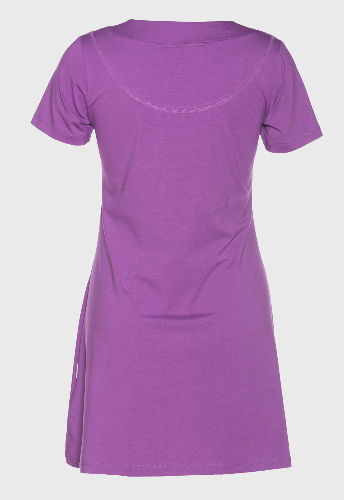 Short-sleeved mini dress with pleated detail - S25Dress-G2 Short-sleeved mini dress with pleated detail - S25Dress-G2