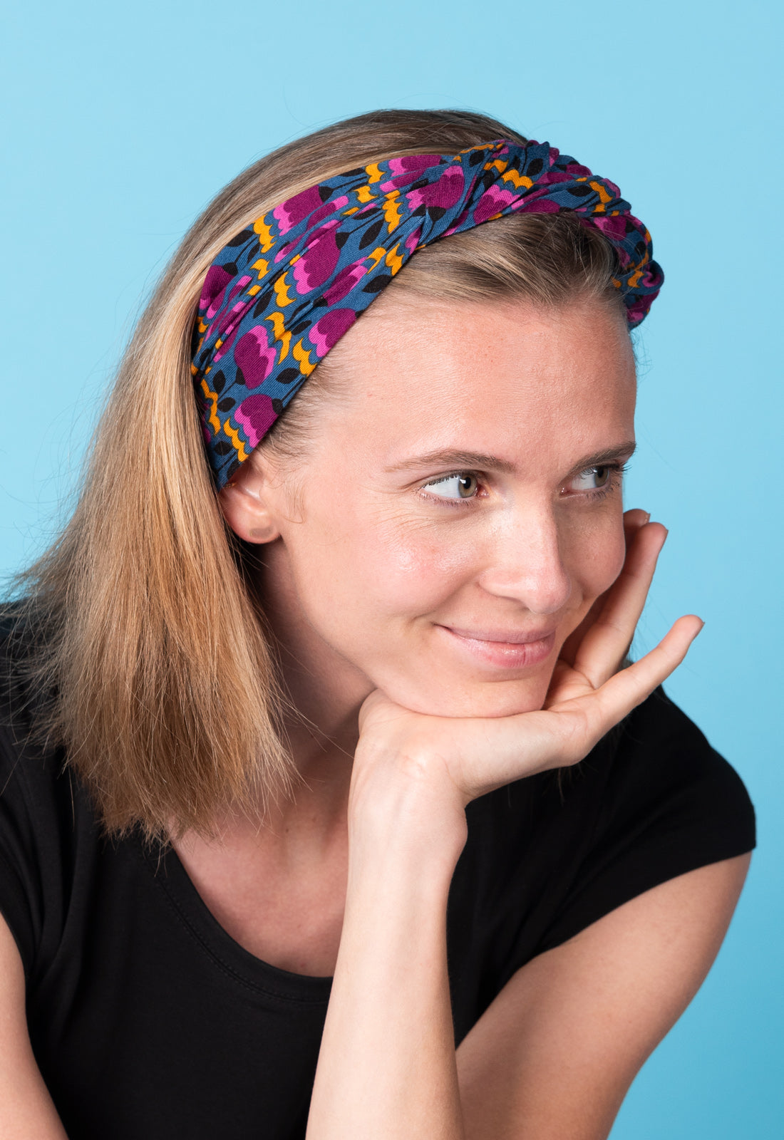 Hairband for self-knotting - S25HB-V2 Hairband for self-knotting - S25HB-V2