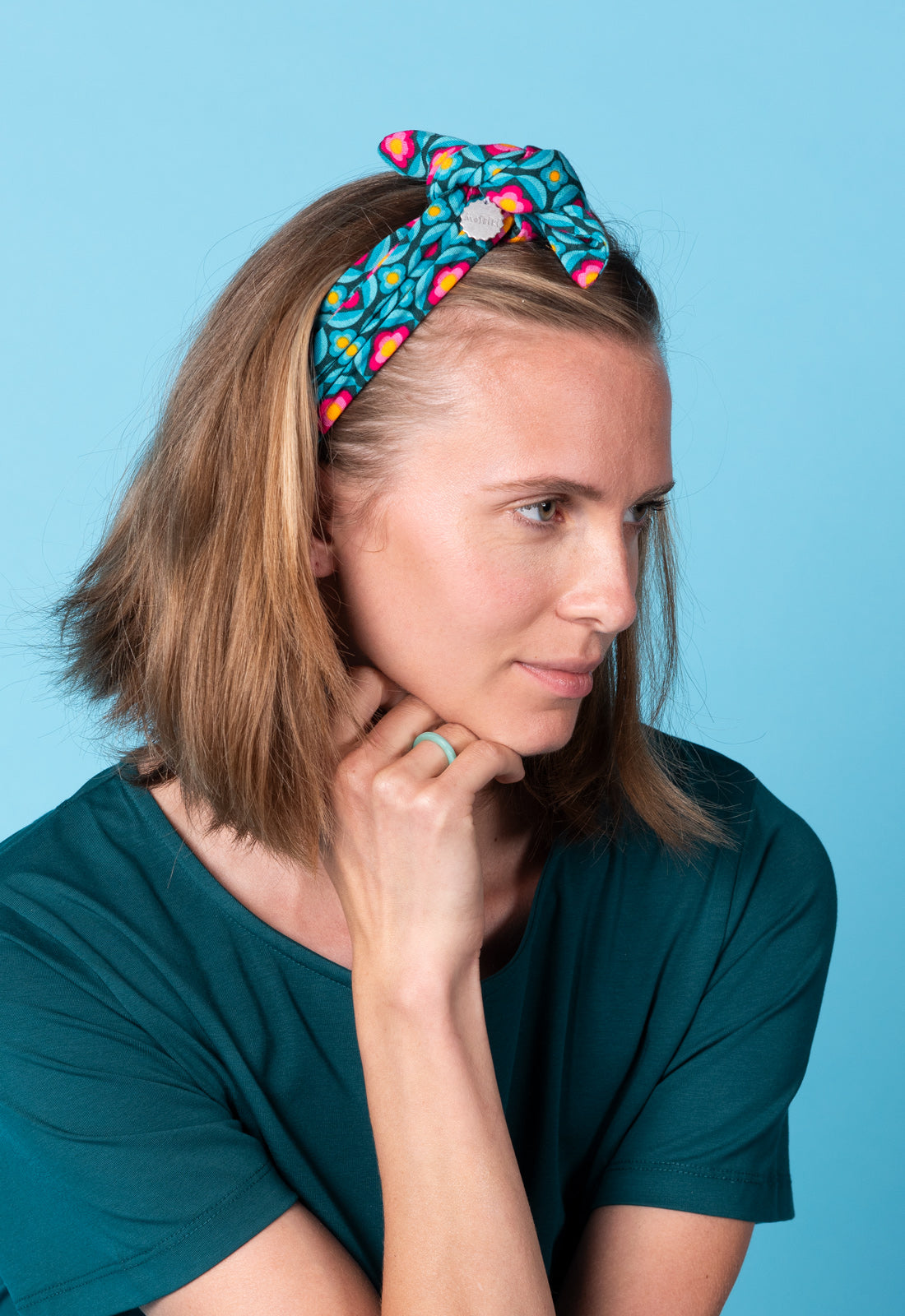 Hairband for self-knotting - S25HB-V2 Hairband for self-knotting - S25HB-V2