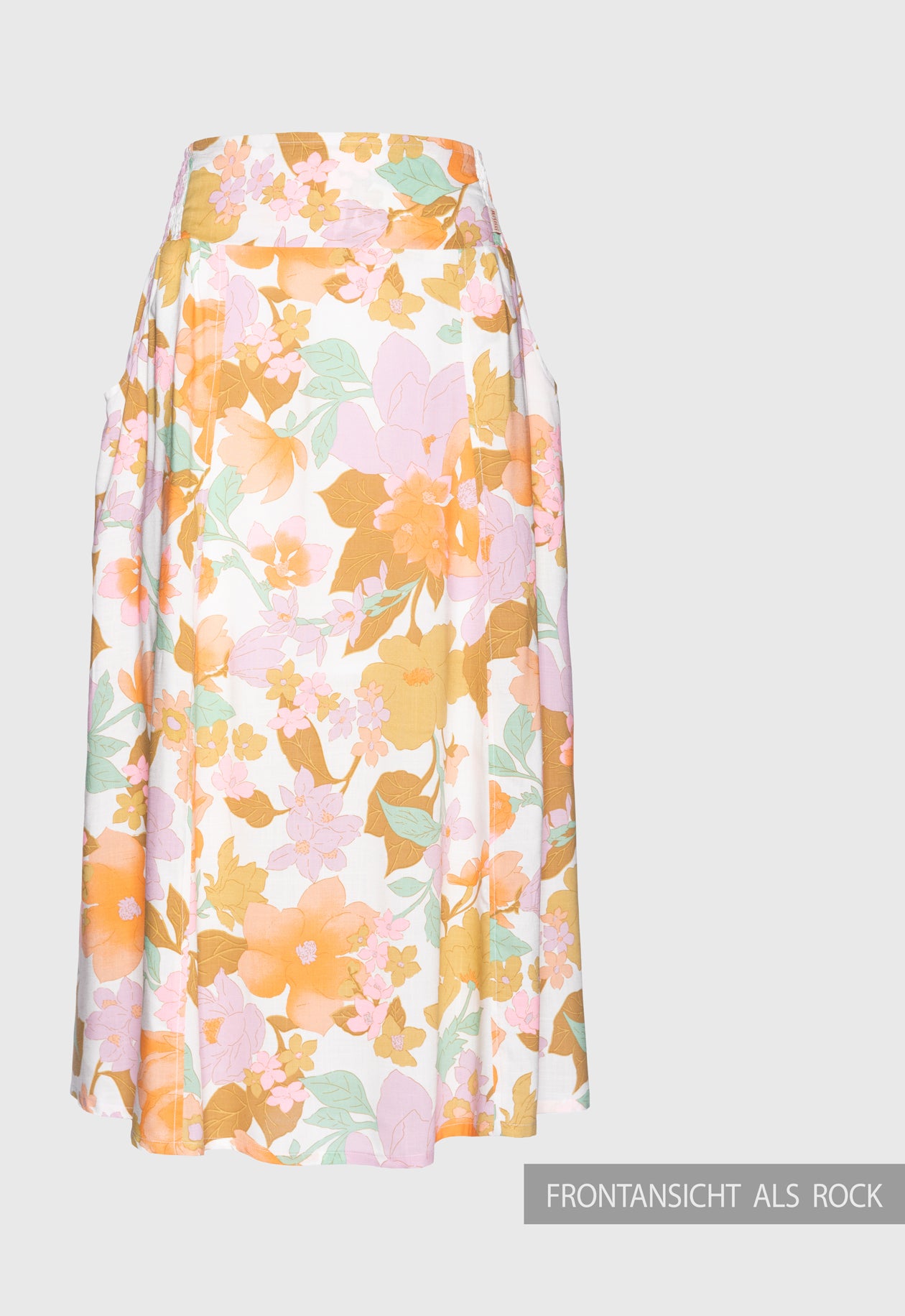 Long flared skirt with smocked waistband - S25Sheera Maxi Skirt Long flared skirt with smocked waistband - S25Sheera Maxi Skirt