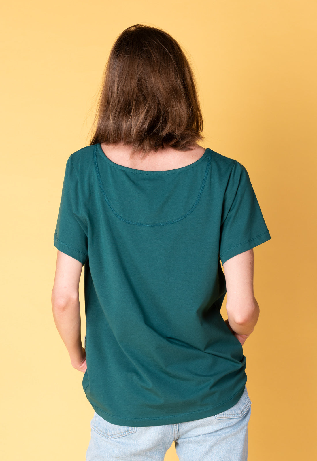 Locker geschnittenes T-Shirt - S25Top-G2 Locker geschnittenes T-Shirt - S25Top-G2