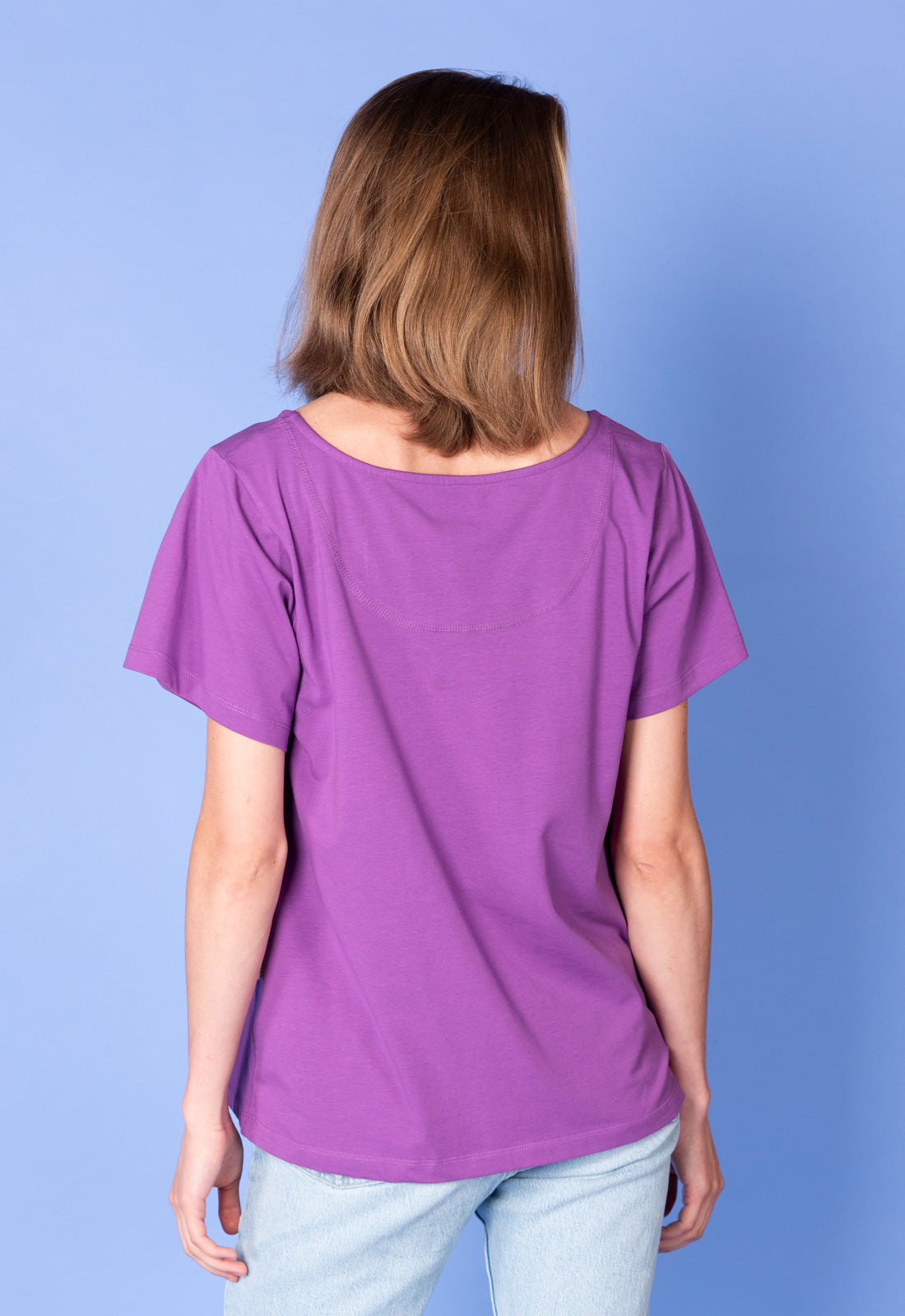 Locker geschnittenes T-Shirt - S25Top-G2 Locker geschnittenes T-Shirt - S25Top-G2