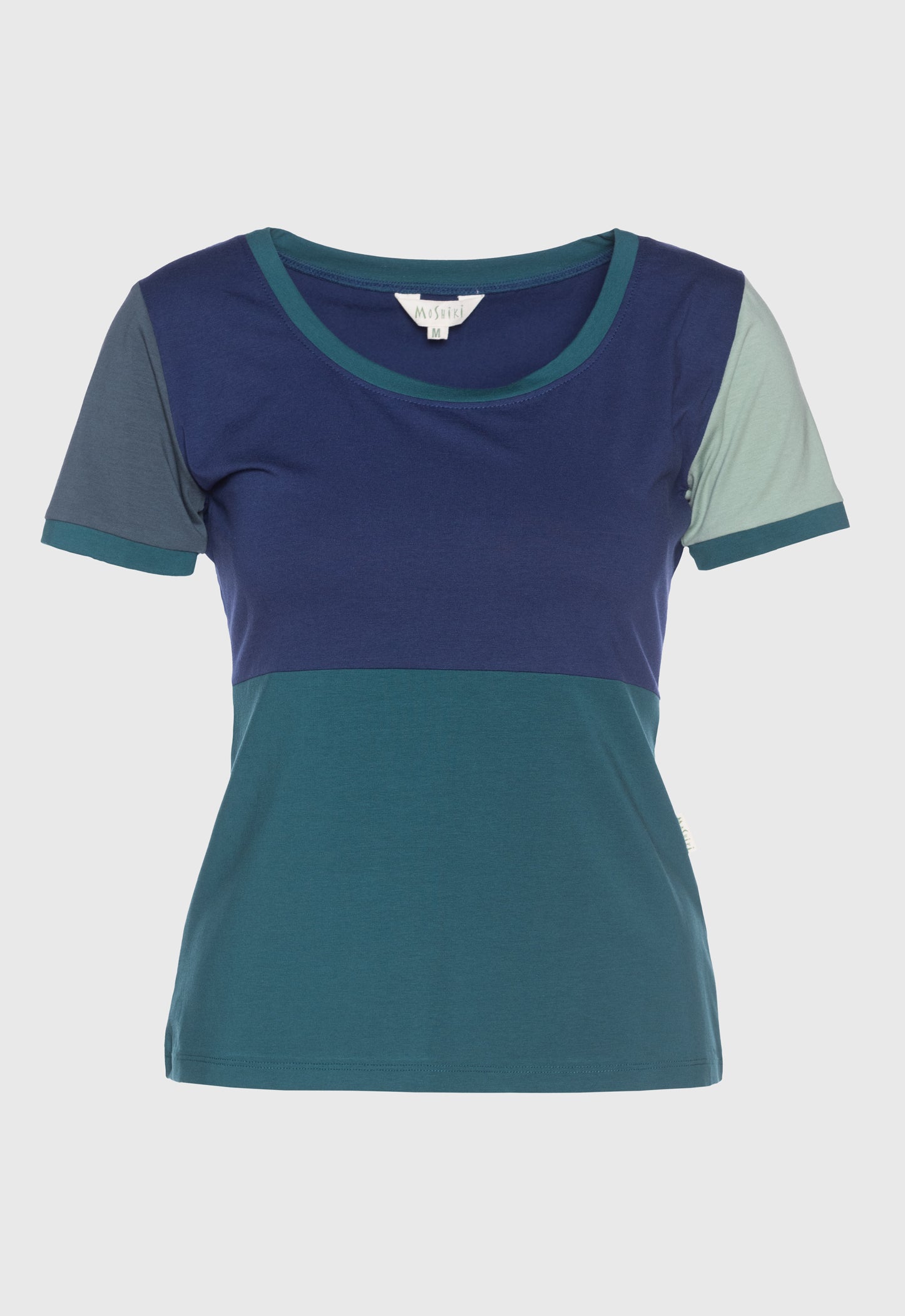 Buntes Patchwork-T-Shirt - S25Top-G6 Buntes Patchwork-T-Shirt - S25Top-G6