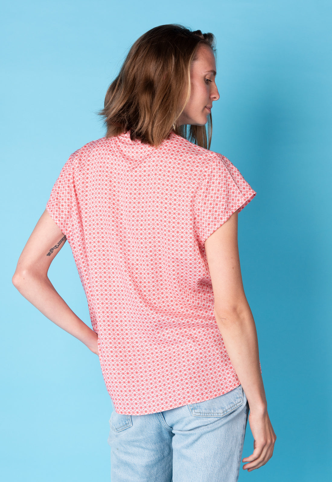 Kurzarmbluse - S25Top-R1 Kurzarmbluse - S25Top-R1