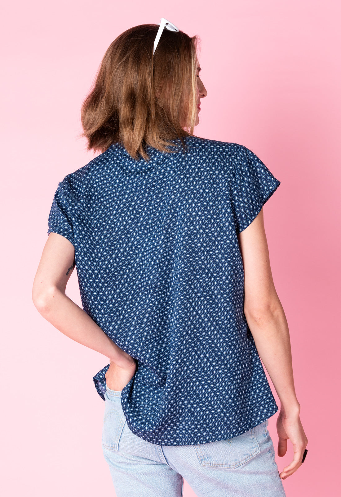 Kurzarmbluse - S25Top-R1 Kurzarmbluse - S25Top-R1