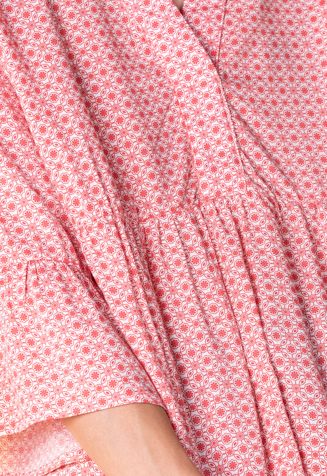 Kurze Tunika mit tiefem V-Ausschnitt - S25Top-R4 Kurze Tunika mit tiefem V-Ausschnitt - S25Top-R4