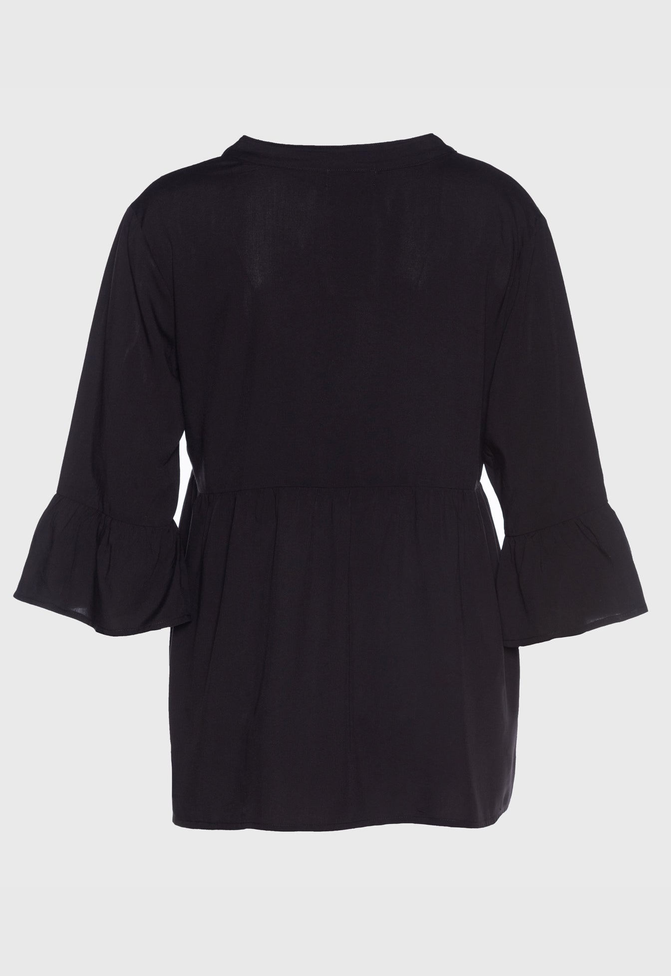 Kurze Tunika mit tiefem V-Ausschnitt - S25Top-R4 Kurze Tunika mit tiefem V-Ausschnitt - S25Top-R4