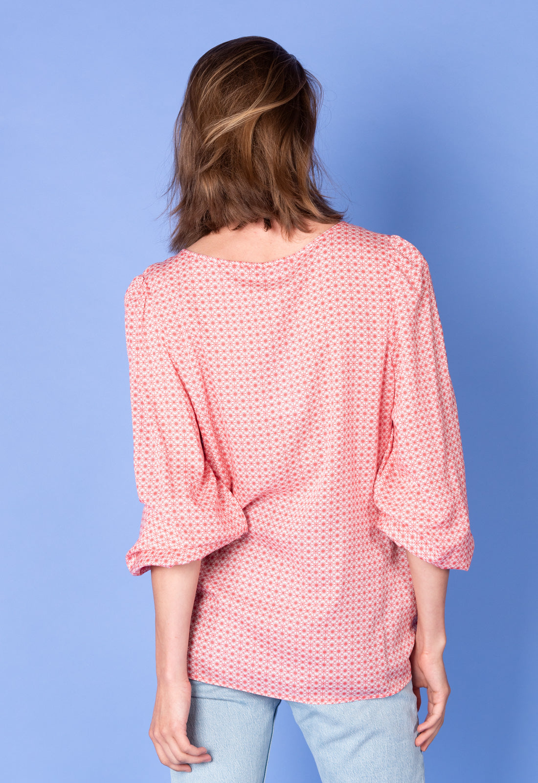 Tunika mit Zierausschnitt - S25Top-R5 Tunika mit Zierausschnitt - S25Top-R5