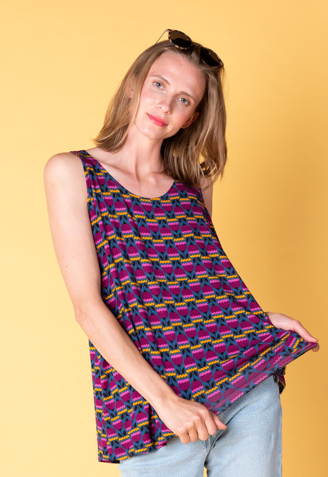 Fließendes Ärmelloses Top - S25Top-V3 Fließendes Ärmelloses Top - S25Top-V3