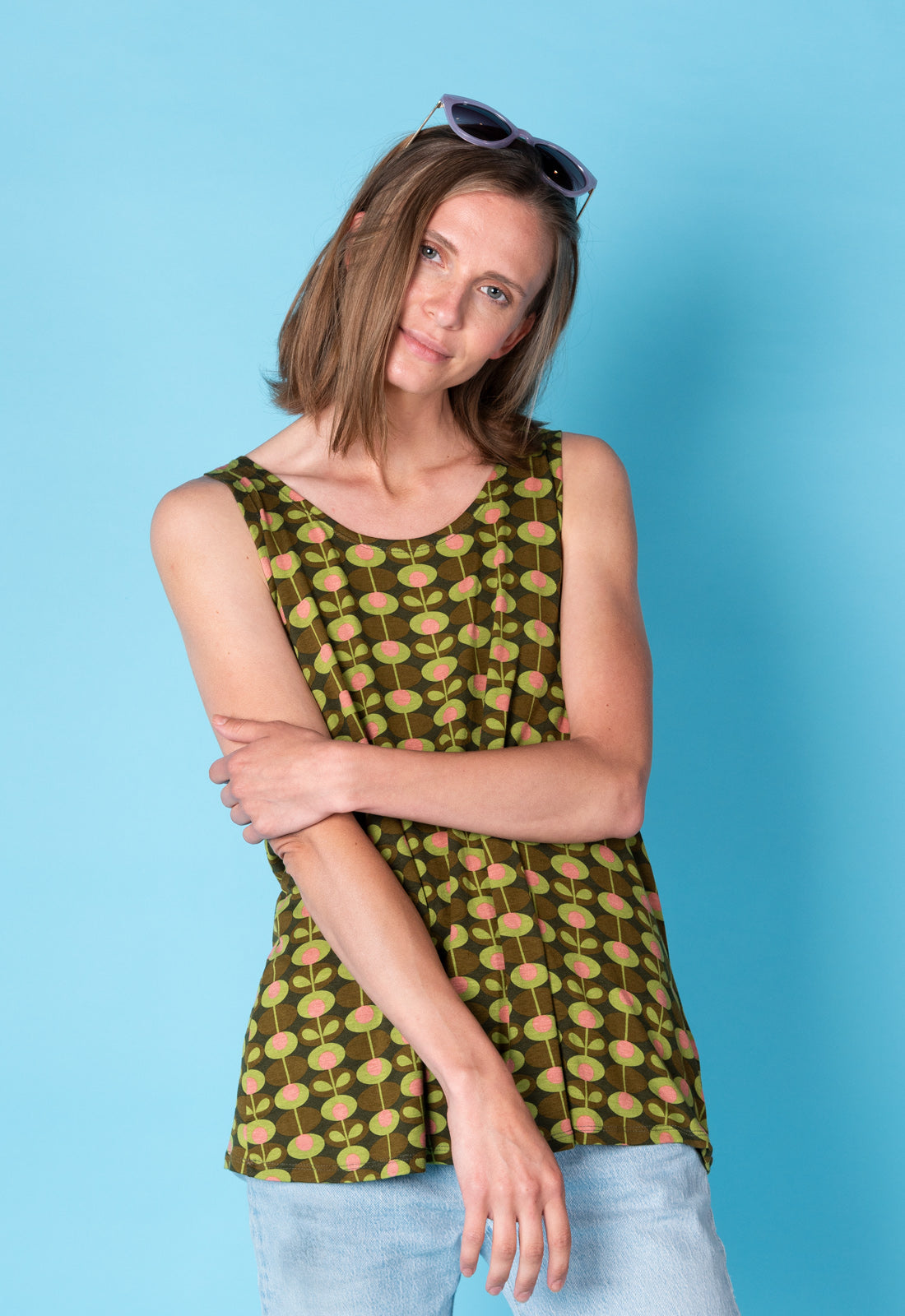 Fließendes Ärmelloses Top - S25Top-V3 Fließendes Ärmelloses Top - S25Top-V3