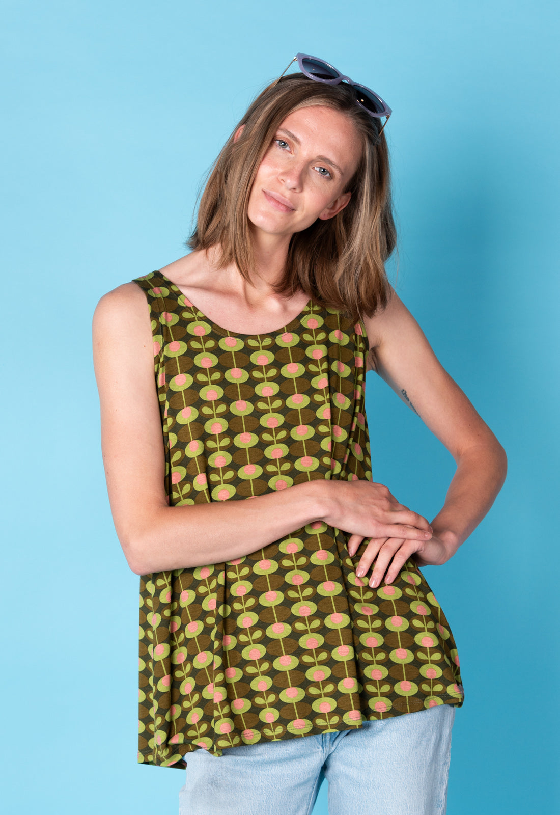 Fließendes Ärmelloses Top - S25Top-V3 Fließendes Ärmelloses Top - S25Top-V3