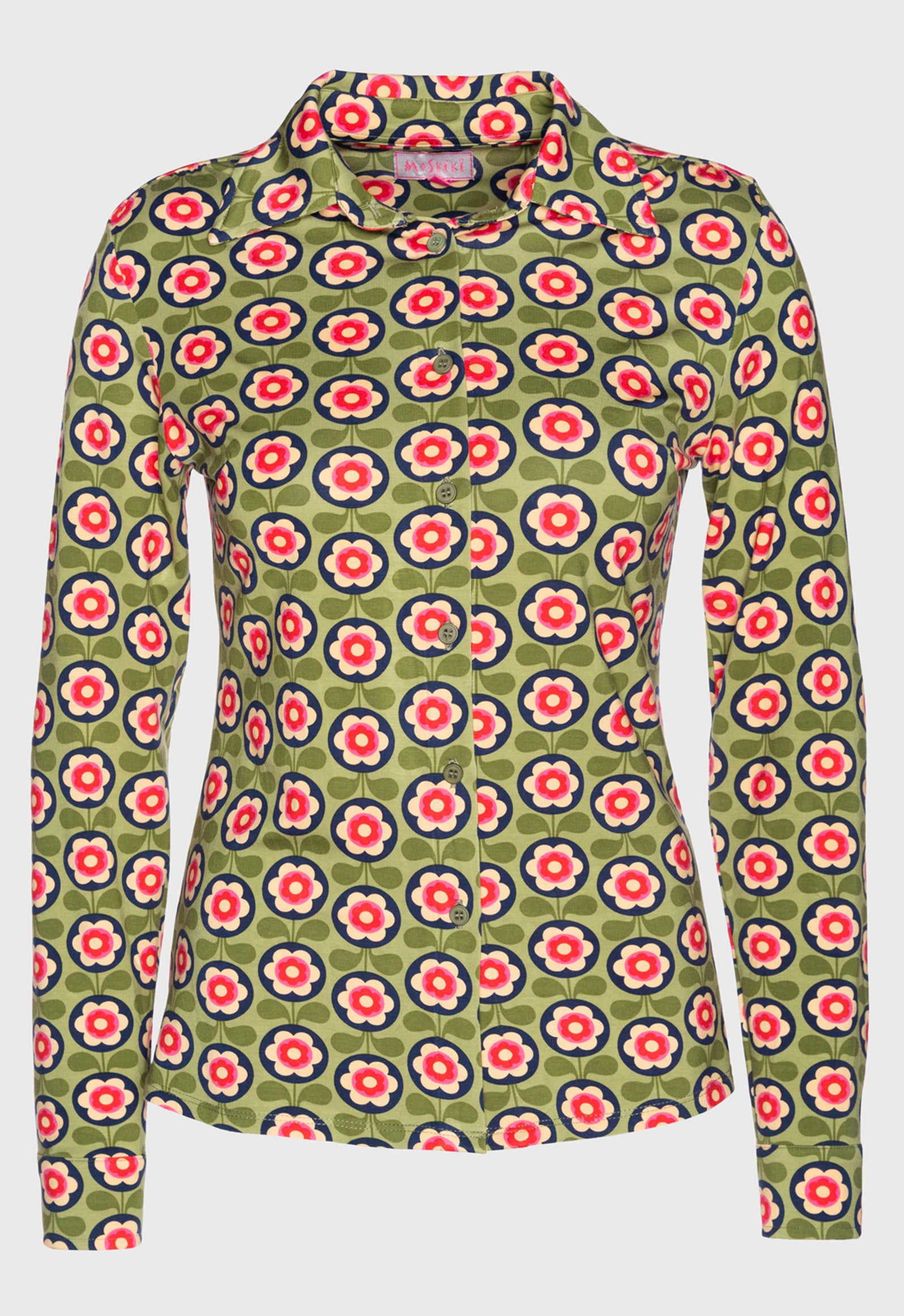 S26Blouse-V2 – Figurnahe Hemdbluse aus Viskose-Stretch S26Blouse-V2 – Figurnahe Hemdbluse aus Viskose-Stretch