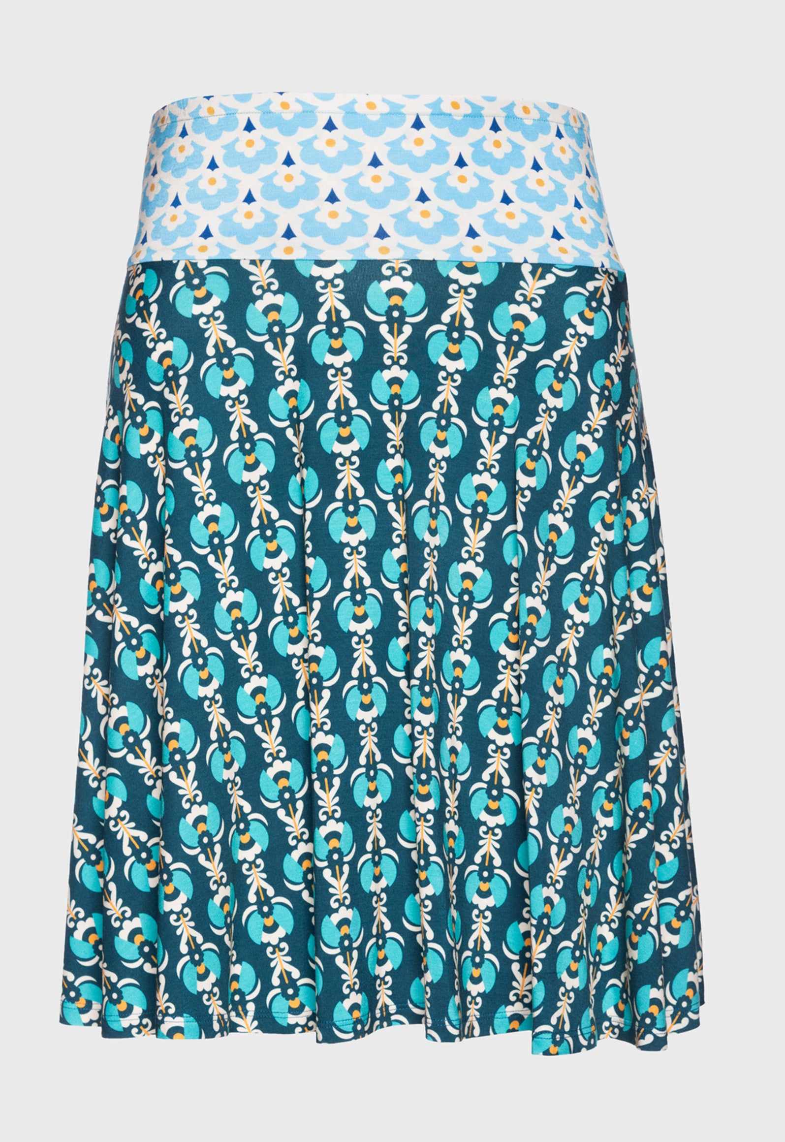 S26Candy Skirt – Schwingender Viskoserock mit Print-Mix S26Candy Skirt – Schwingender Viskoserock mit Print-Mix
