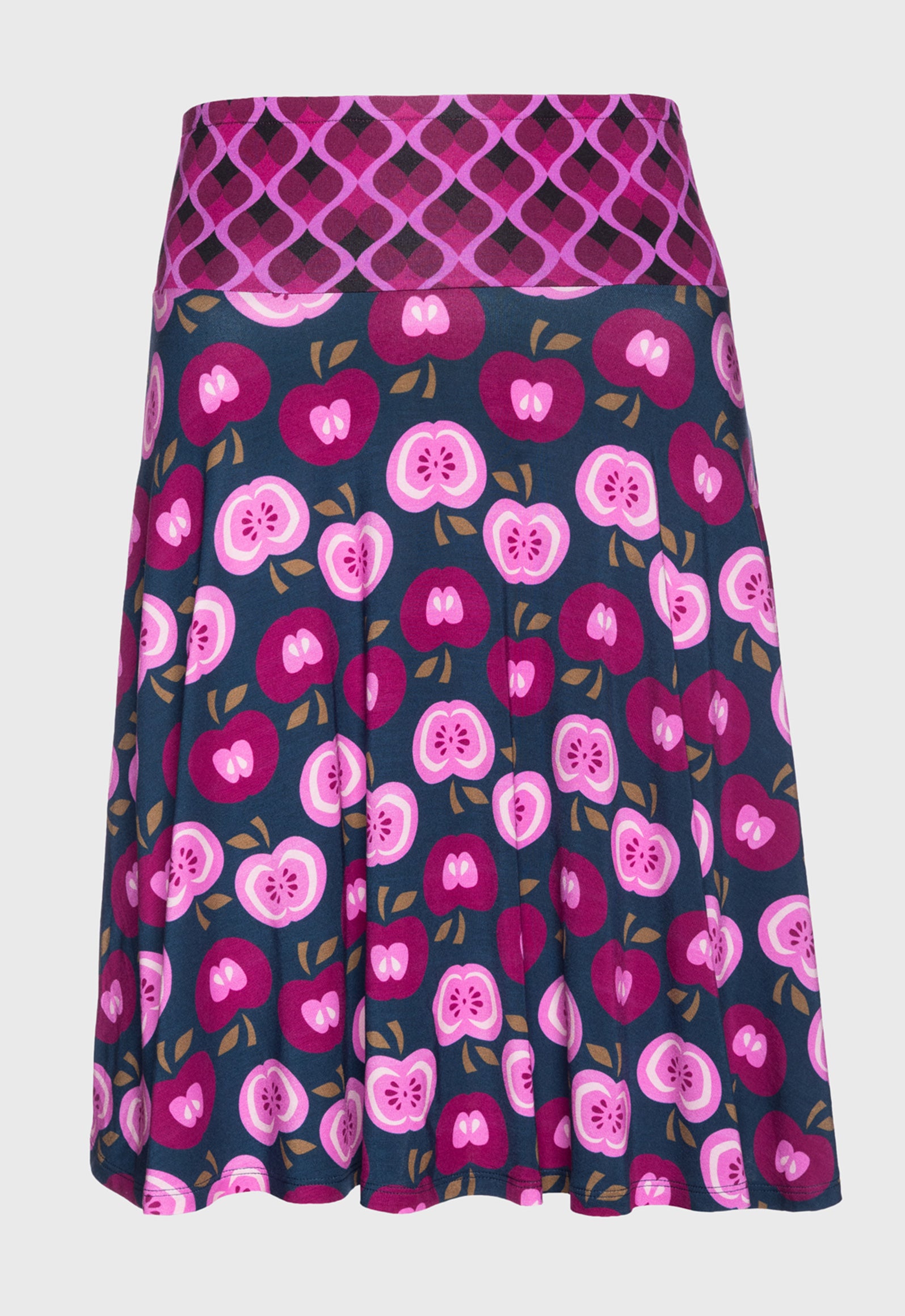 S26Candy Skirt – Schwingender Viskoserock mit Print-Mix S26Candy Skirt – Schwingender Viskoserock mit Print-Mix