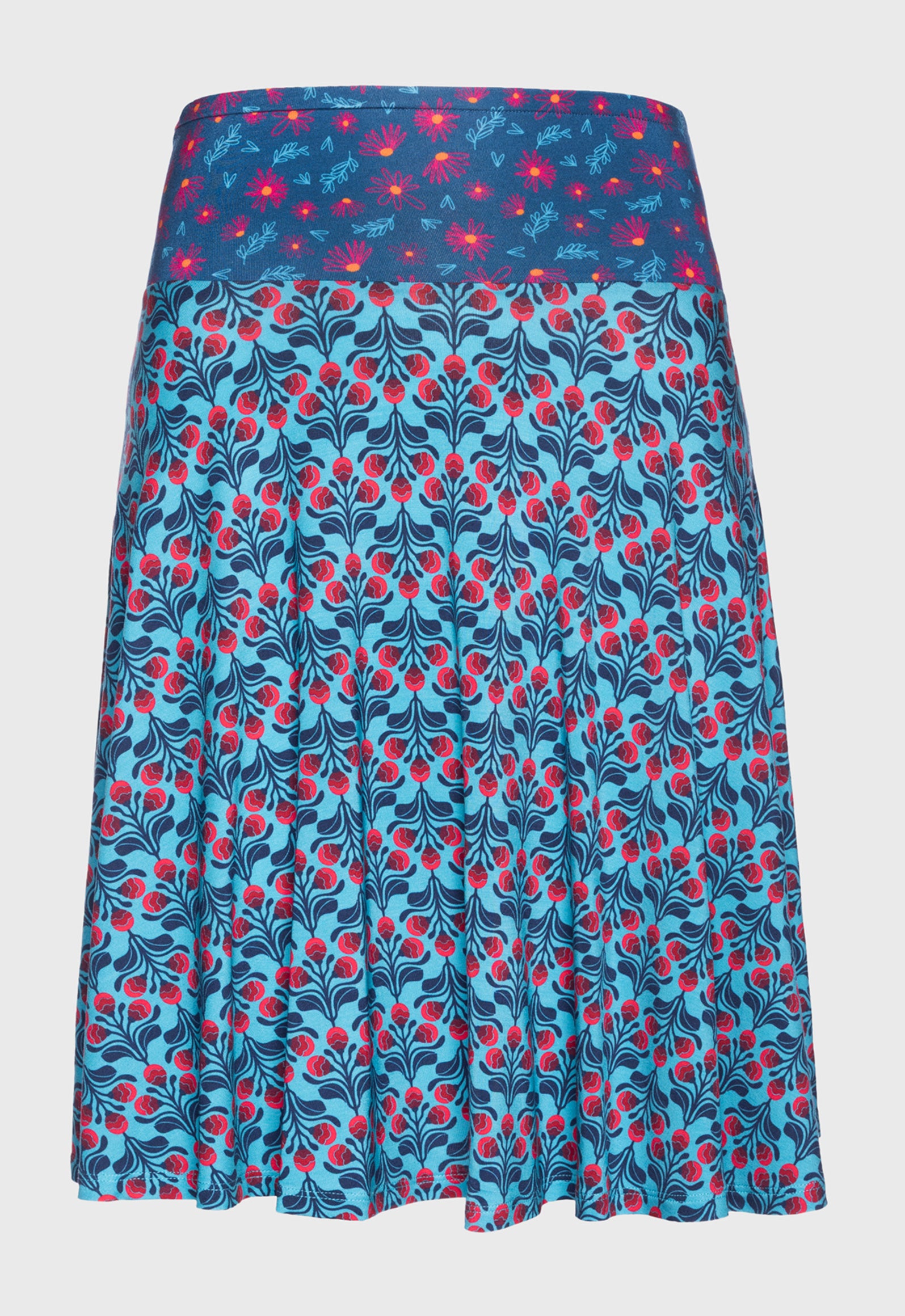 S26Candy Skirt – Schwingender Viskoserock mit Print-Mix S26Candy Skirt – Schwingender Viskoserock mit Print-Mix