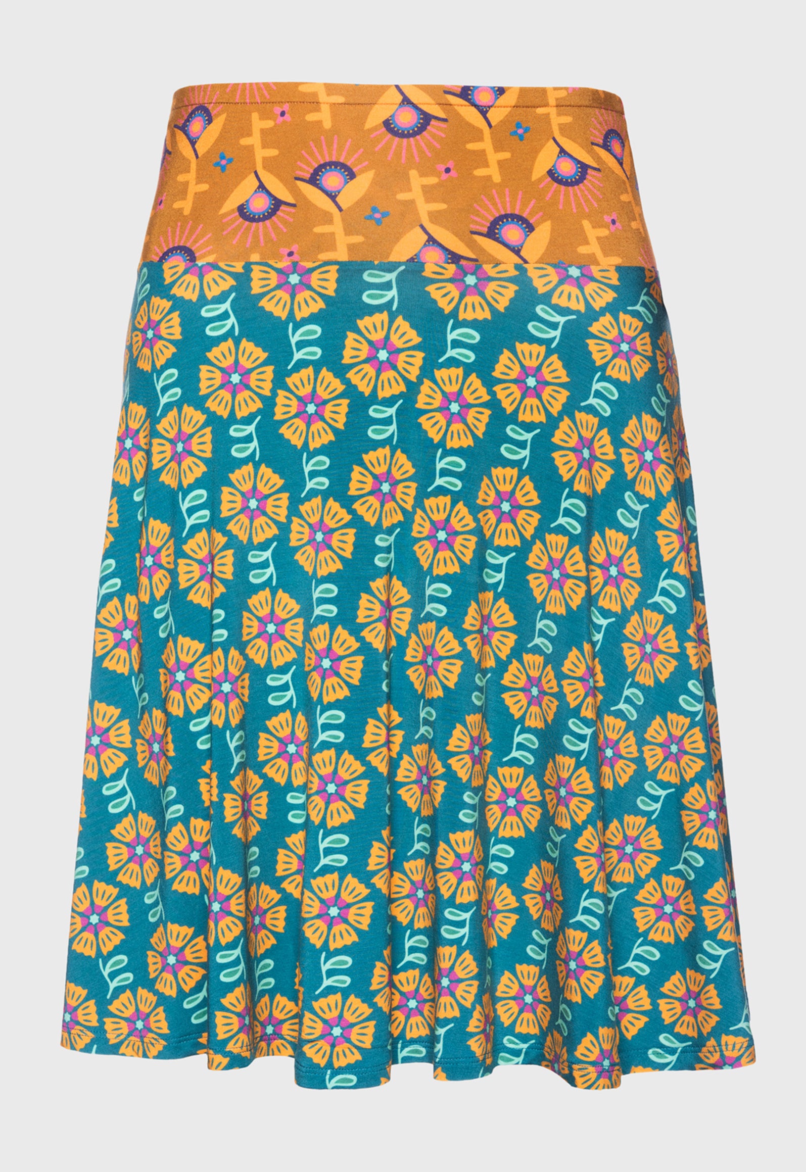 S26Candy Skirt – Schwingender Viskoserock mit Print-Mix S26Candy Skirt – Schwingender Viskoserock mit Print-Mix