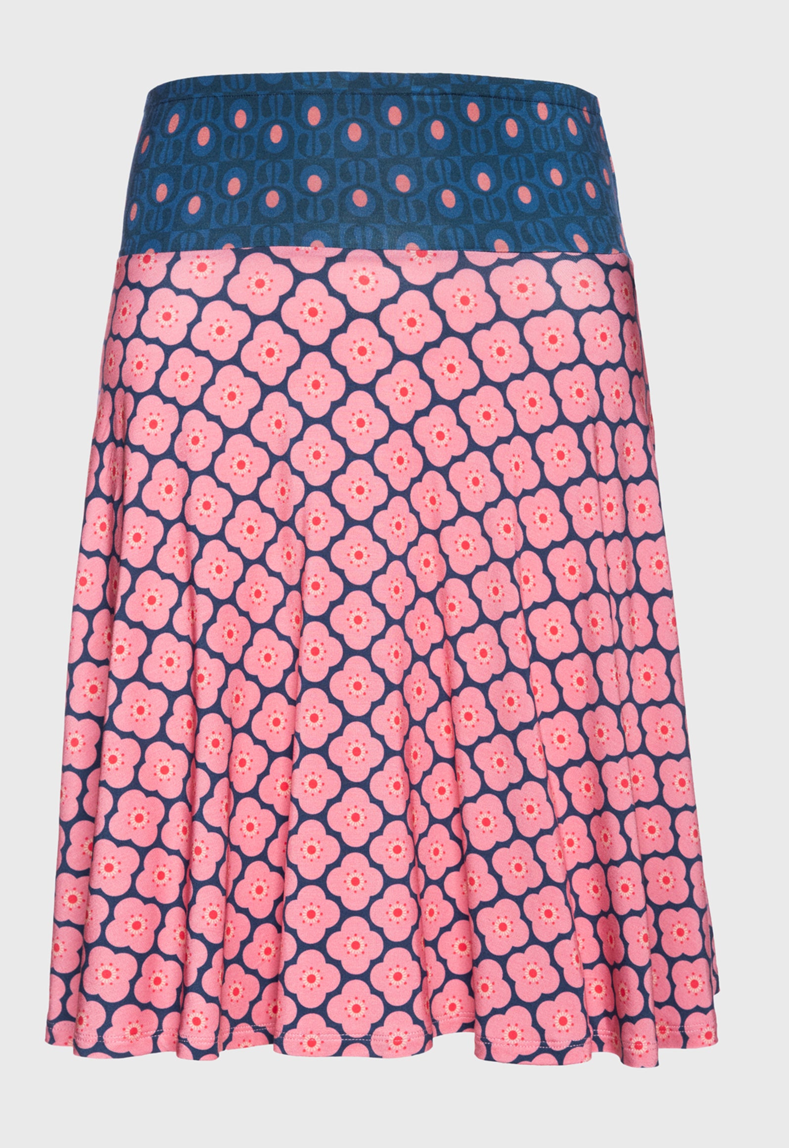 S26Candy Skirt – Schwingender Viskoserock mit Print-Mix S26Candy Skirt – Schwingender Viskoserock mit Print-Mix