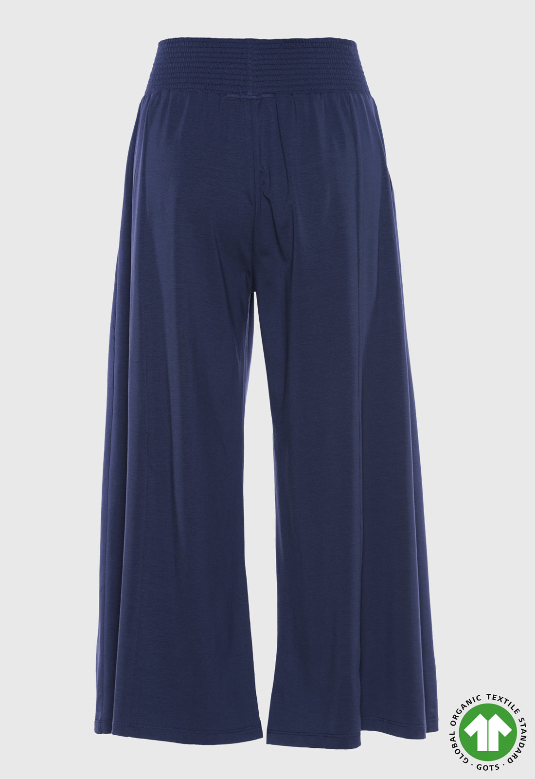 S26Pants-G1 – Weite Hose mit gesmoktem Bund S26Pants-G1 – Weite Hose mit gesmoktem Bund