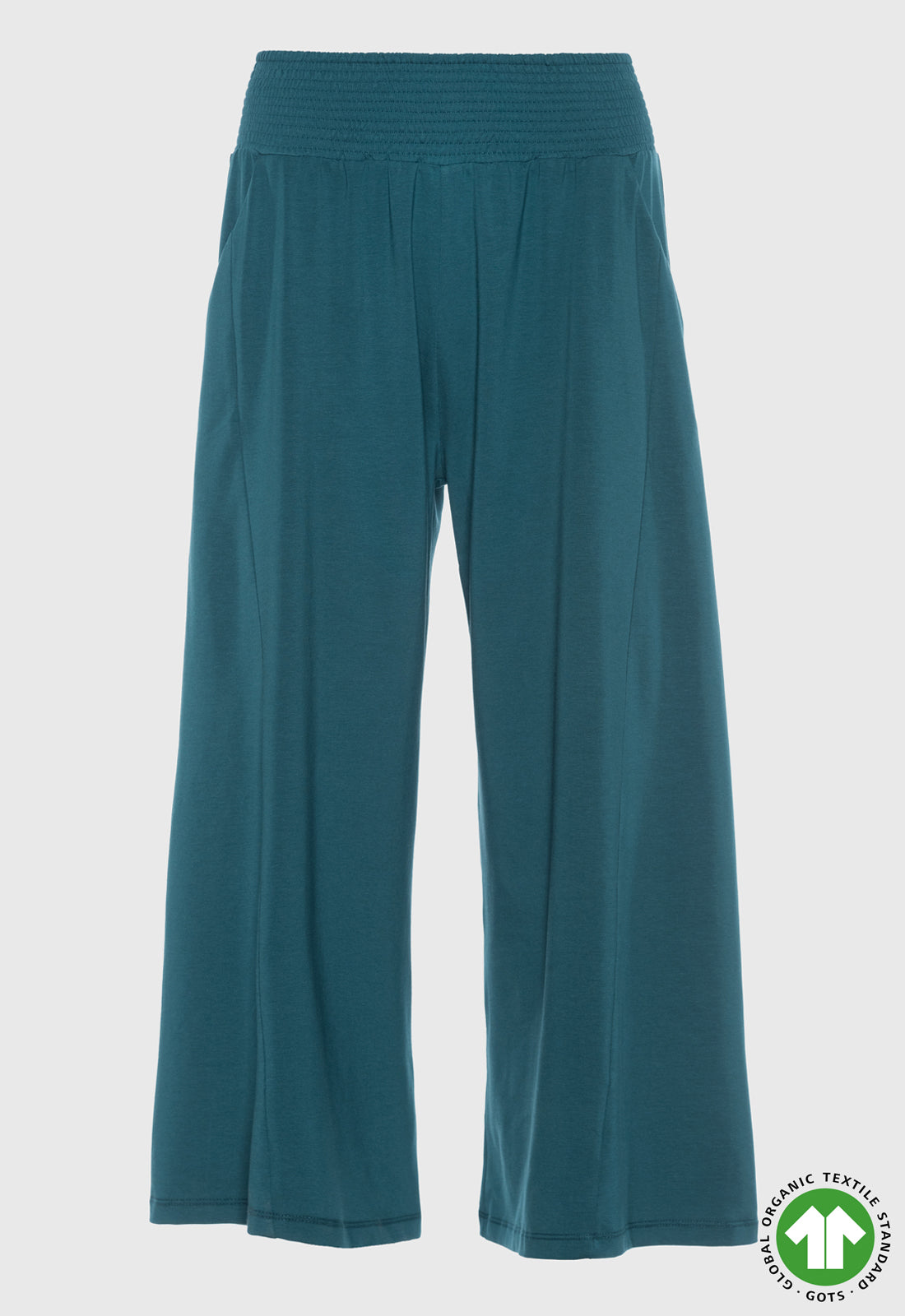 S26Pants-G1 – Weite Hose mit gesmoktem Bund S26Pants-G1 – Weite Hose mit gesmoktem Bund