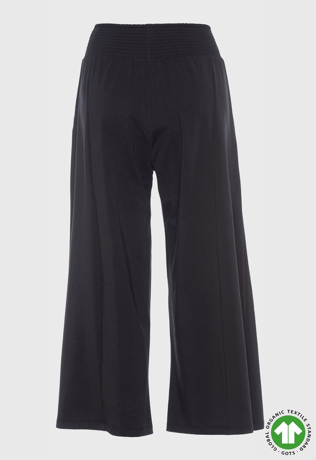 S26Pants-G1 – Weite Hose mit gesmoktem Bund S26Pants-G1 – Weite Hose mit gesmoktem Bund