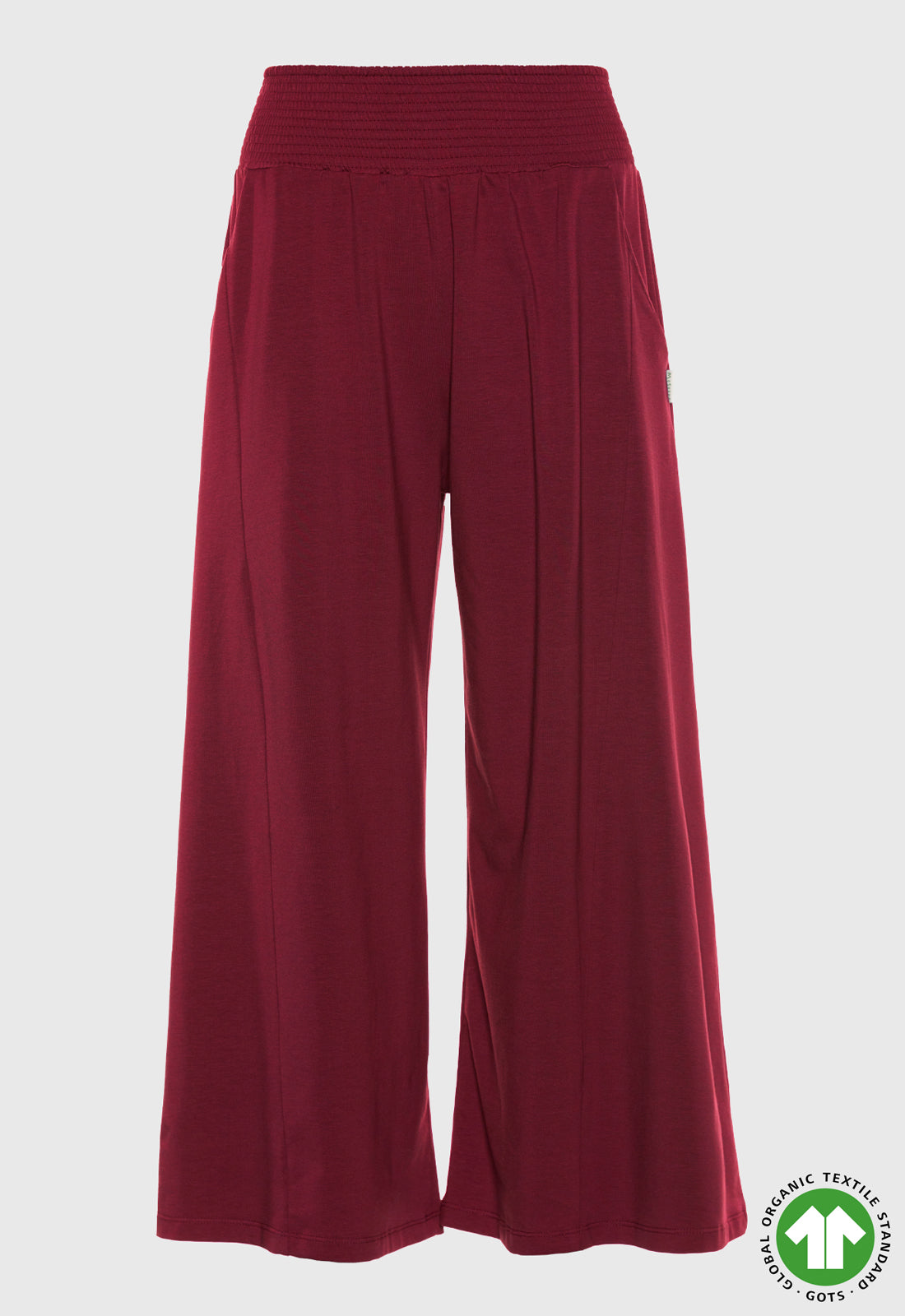 S26Pants-G1 – Weite Hose mit gesmoktem Bund S26Pants-G1 – Weite Hose mit gesmoktem Bund