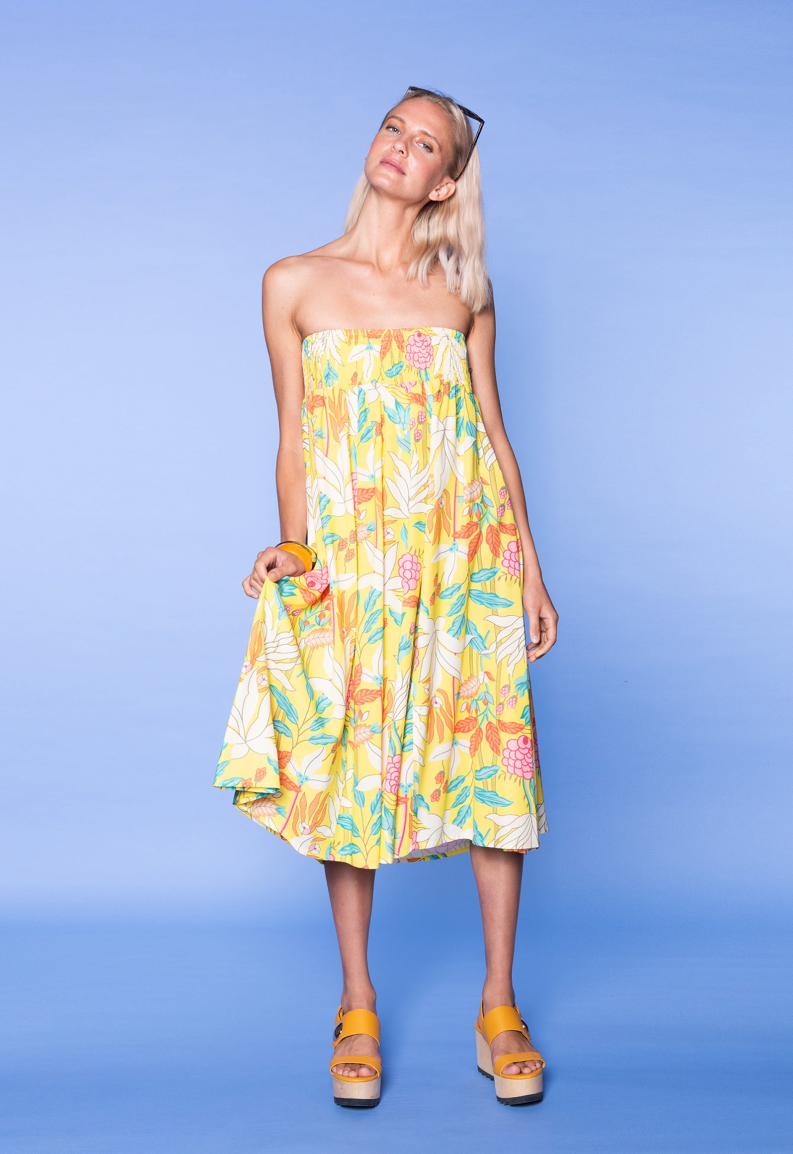 S26Sheera Maxi – Langer weiter Rock aus Upcycled Rayon S26Sheera Maxi – Langer weiter Rock aus Upcycled Rayon