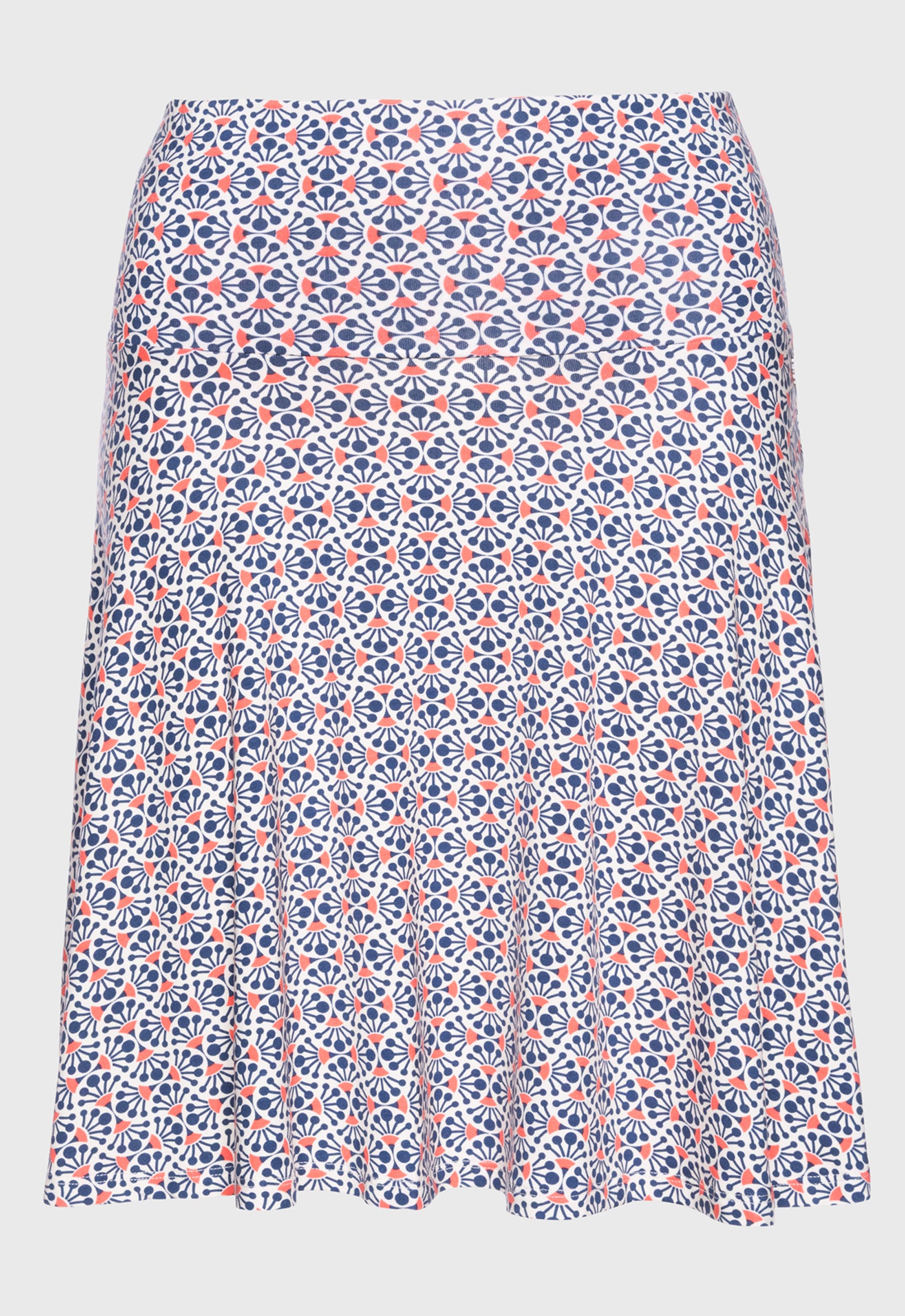 S26Skirt-V1 – Weitschwingender Rock mit breitem Bund S26Skirt-V1 – Weitschwingender Rock mit breitem Bund