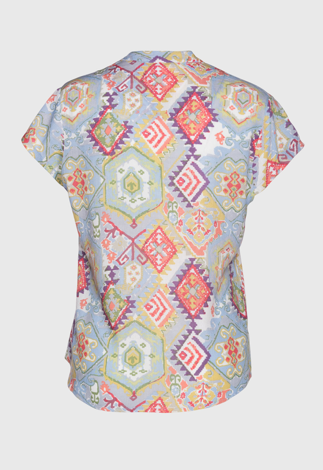 S26Top-PR3 – Figurnahes Hemd mit Flügelärmeln S26Top-PR3 – Figurnahes Hemd mit Flügelärmeln