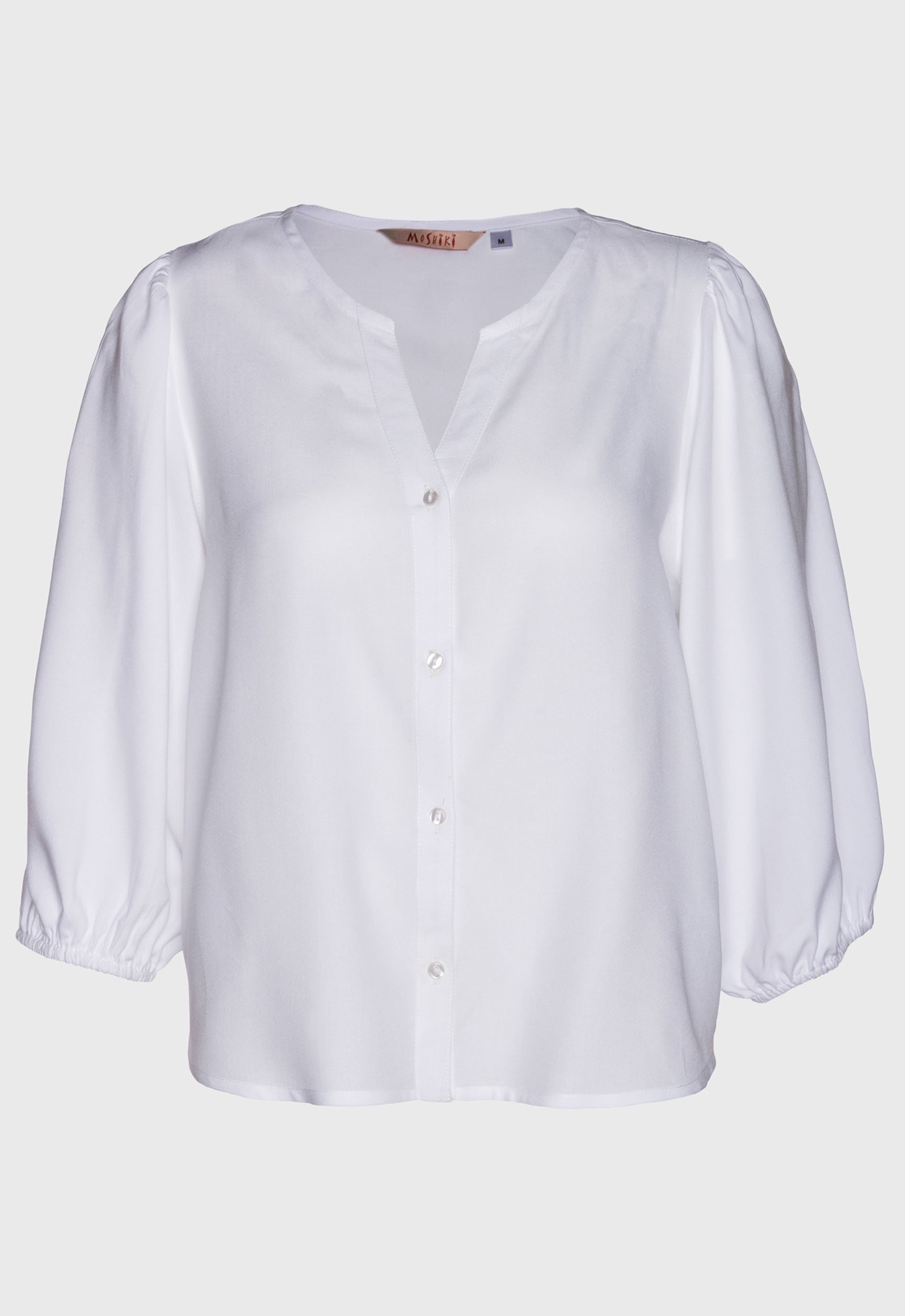 S26Top-SR2 – Luftige Bluse mit Ballonärmeln aus Upcycled Rayon S26Top-SR2 – Luftige Bluse mit Ballonärmeln aus Upcycled Rayon